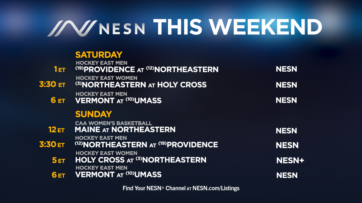 College sports on NESN
