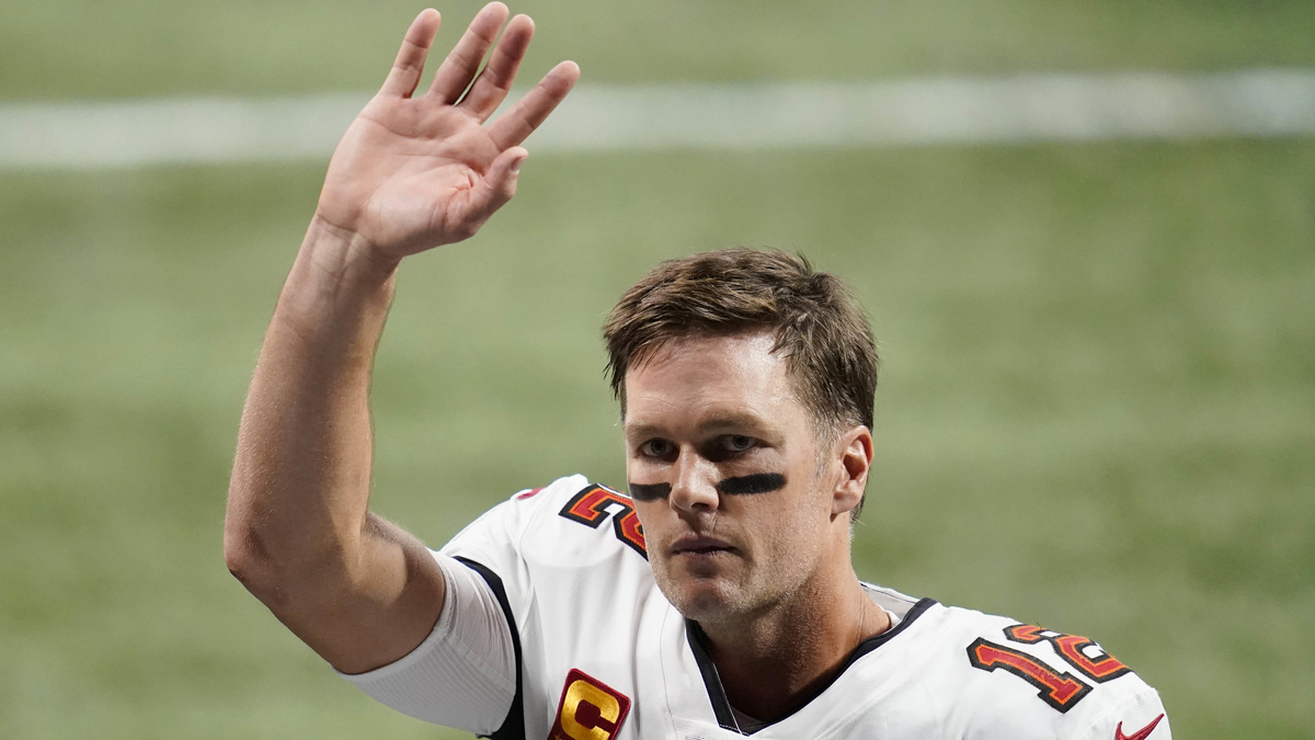 Tampa Bay Buccaneers quarterback Tom Brady