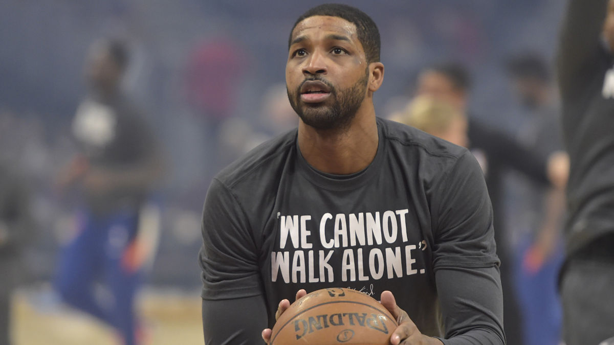 Boston Celtics center Tristan Thompson