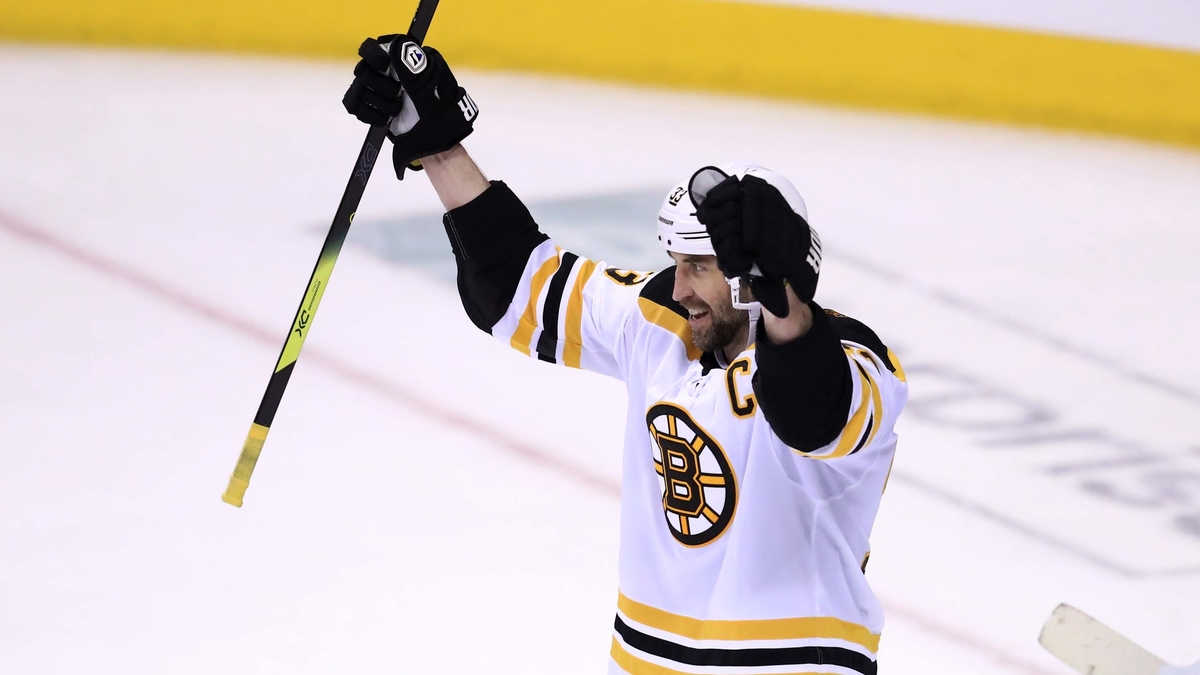 Retired Boston Bruins defenseman Zdeno Chara
