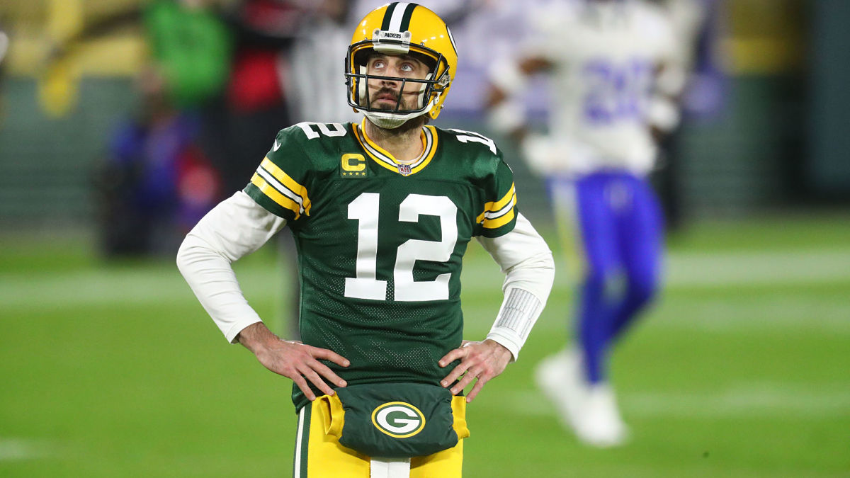 Green Bay Packers quarterback Aaron Rodger