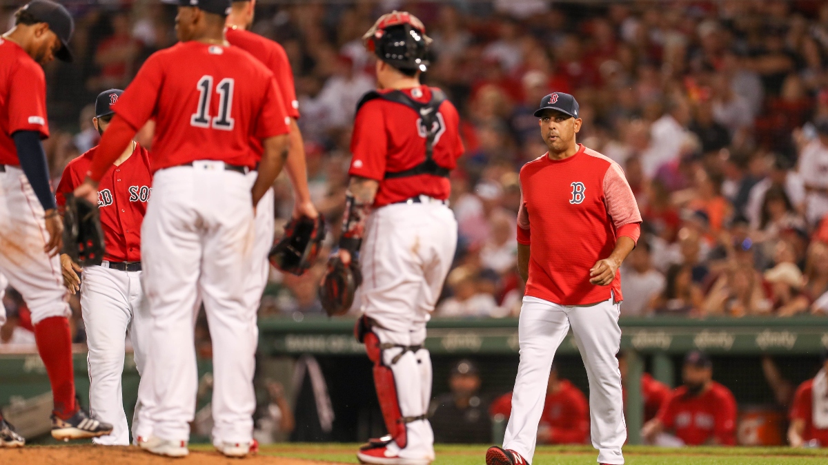 Boston Red Sox manager Alex Cora