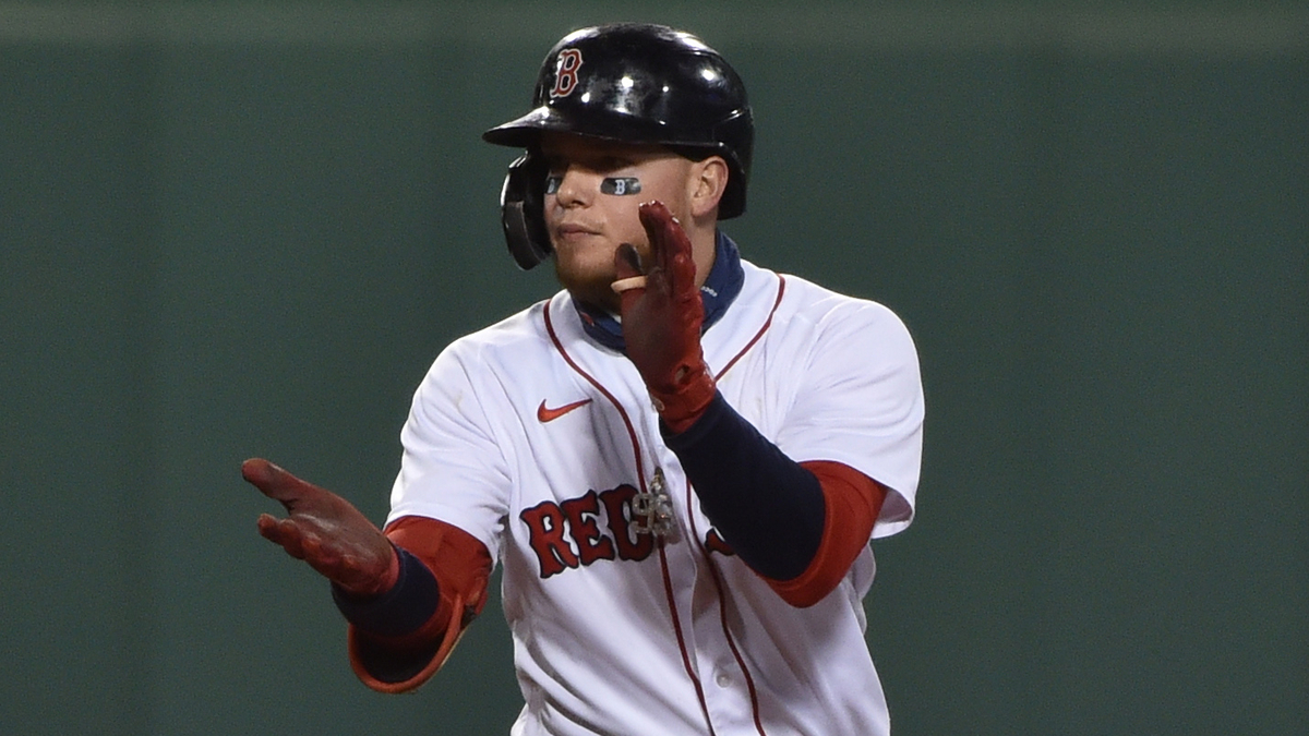 Boston Red Sox outfielder Alex Verdugo