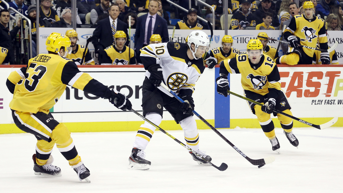 Boston Bruins Forward Anders Bjork
