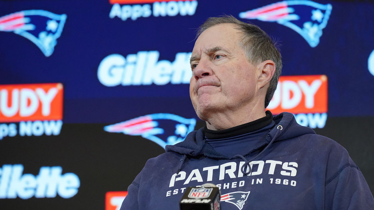 New England Patriots head coach Bill Belichick