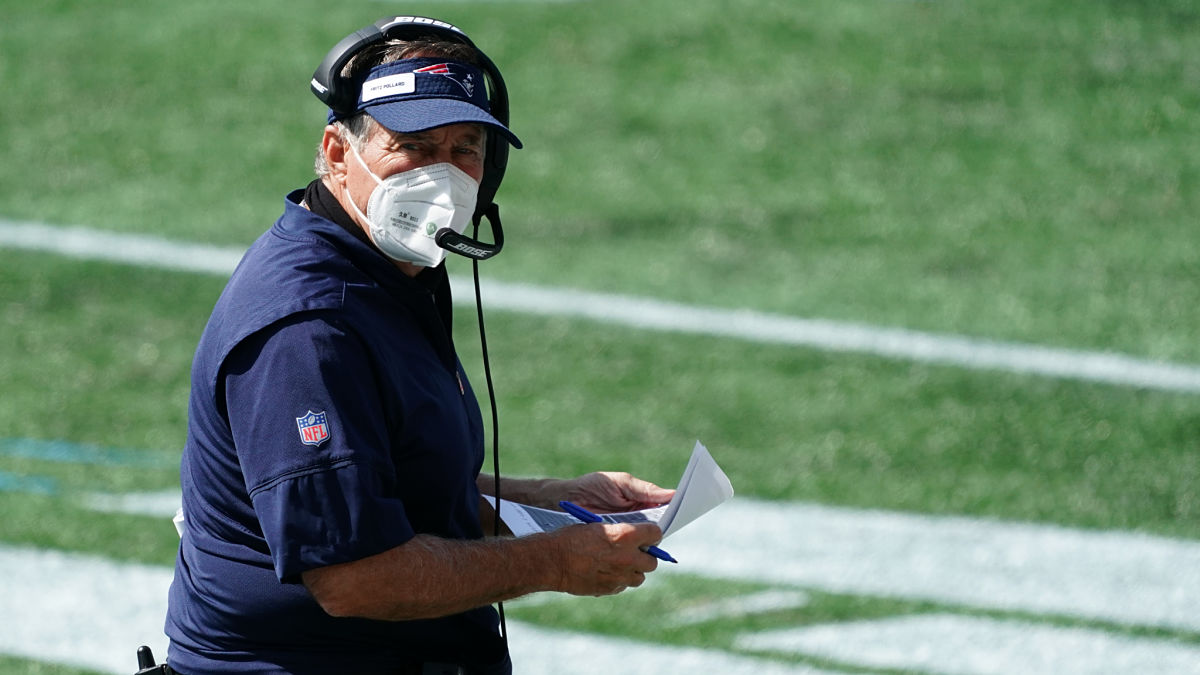 New England Patriots head coach Bill Belichick