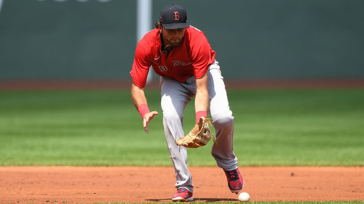 Boston Red Sox infielder C.J. Chatham