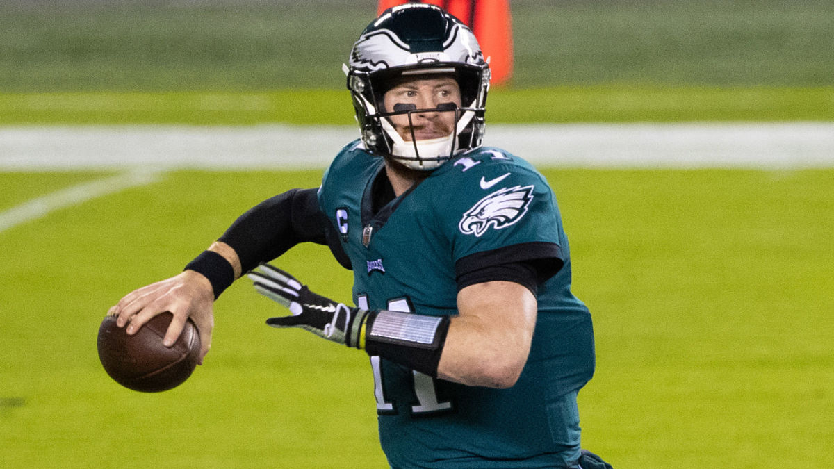 Philadelphia Eagles quarterback Carson Wentz