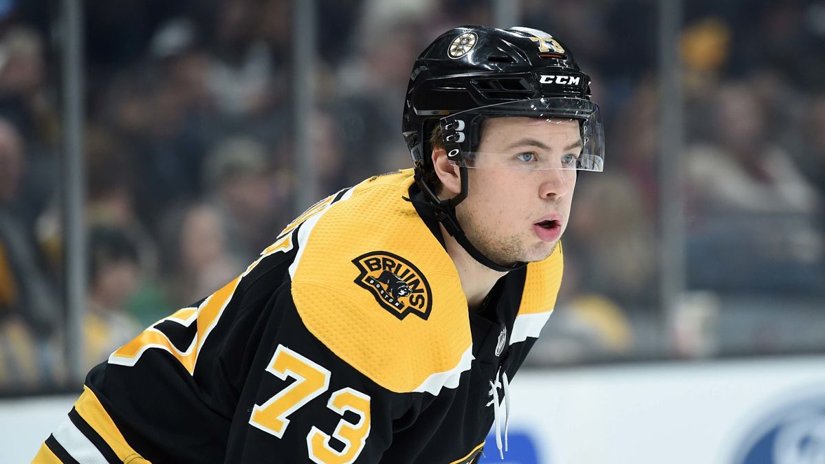 Boston Bruins defenseman Charlie McAvoy