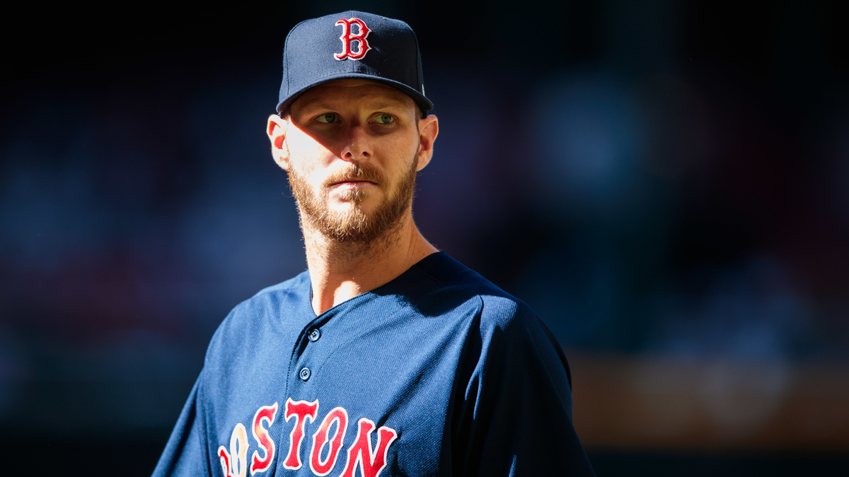 Boston Red Sox pitcher Chris Sale