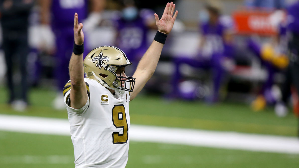 New Orleans Saints quarterback Drew Brees
