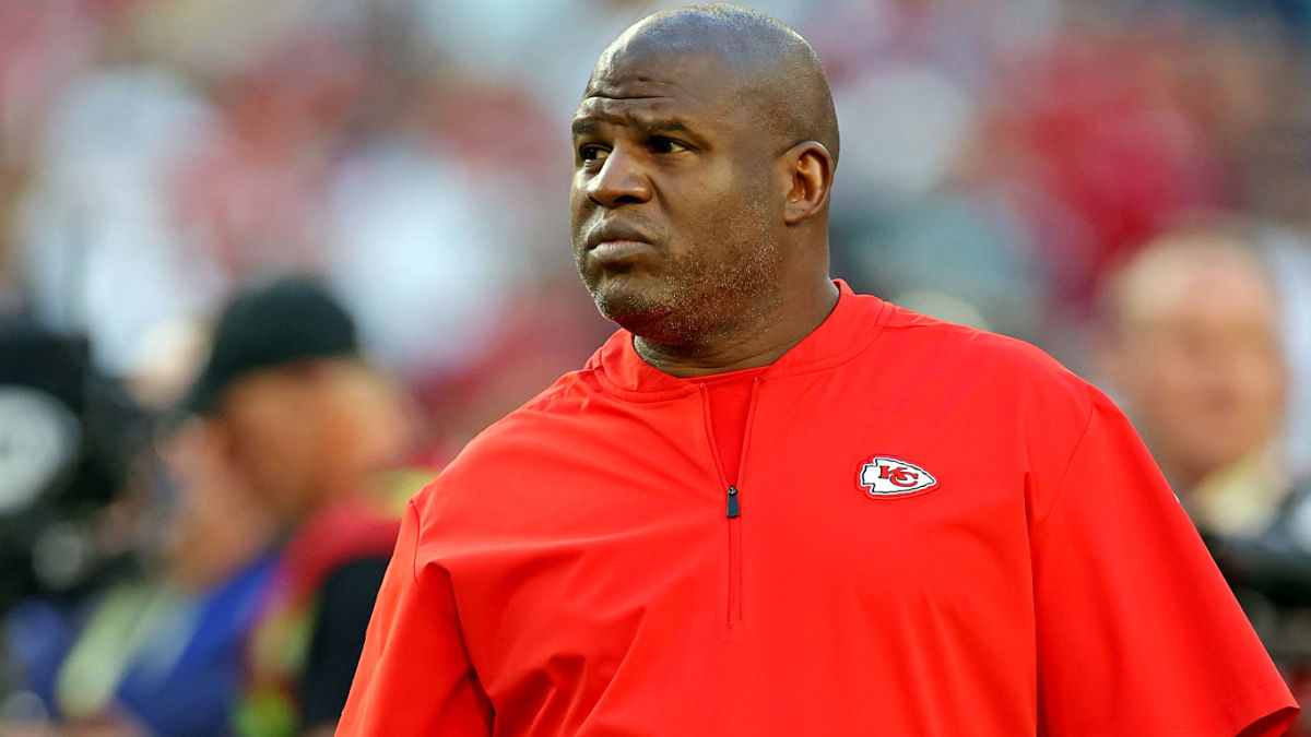 Kansas City Chiefs offensive coordinator Eric Bieniemy