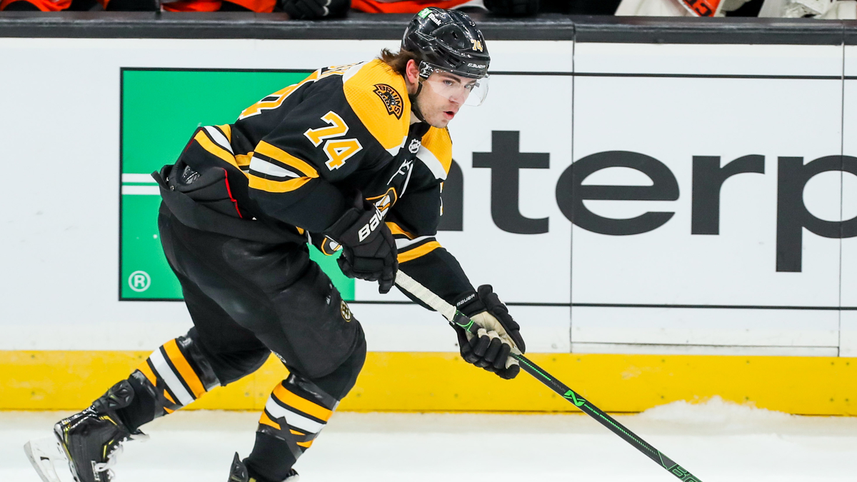 Boston Bruins Forward Jake DeBrusk