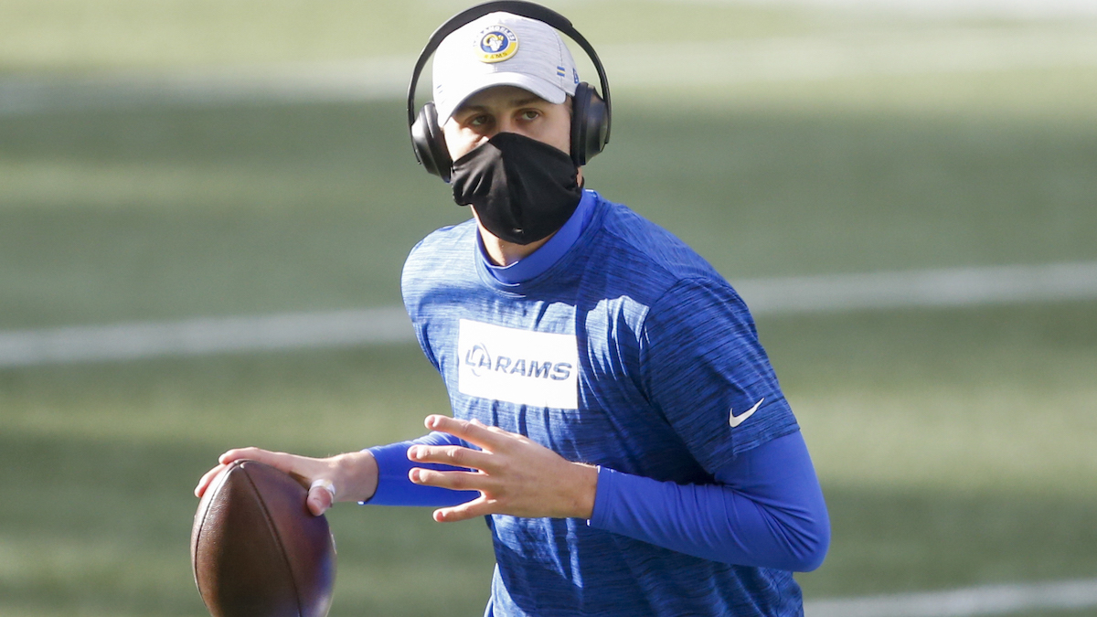Rams quarterback Jared Goff
