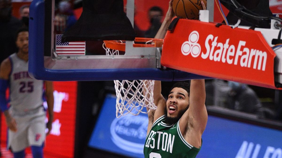 Boston Celtics forward Jayson Tatum