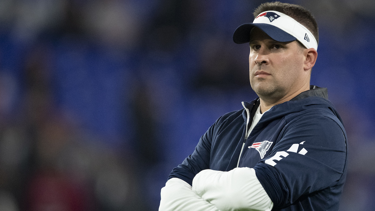 Patriots offensive coordinator Josh McDaniels