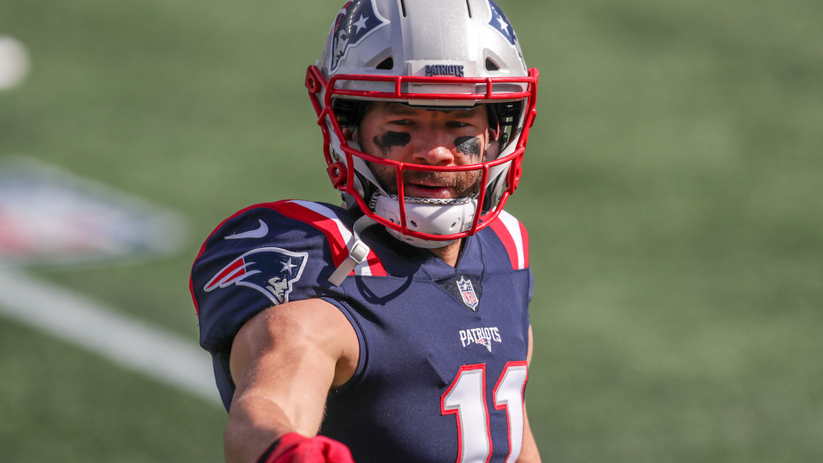 Patriots wide receiver Julian Edelman