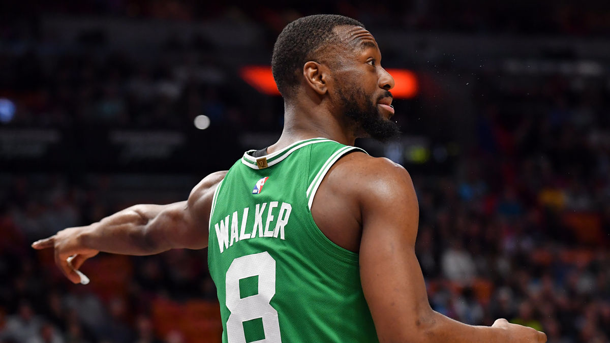 Boston Celtics point guard Kemba Walker