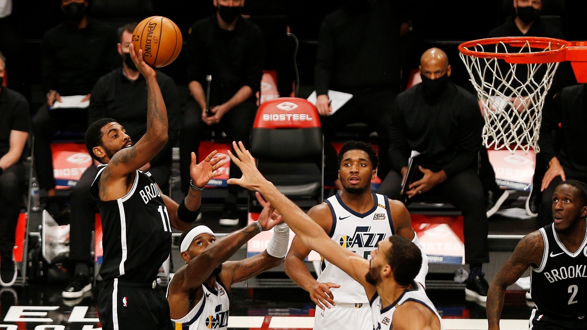 Brooklyn Nets point guard Kyrie Irving