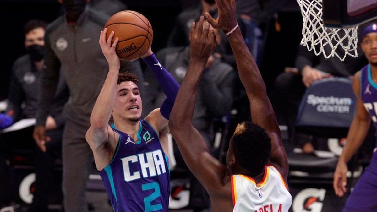 Charlotte Hornets guard LaMelo Ball