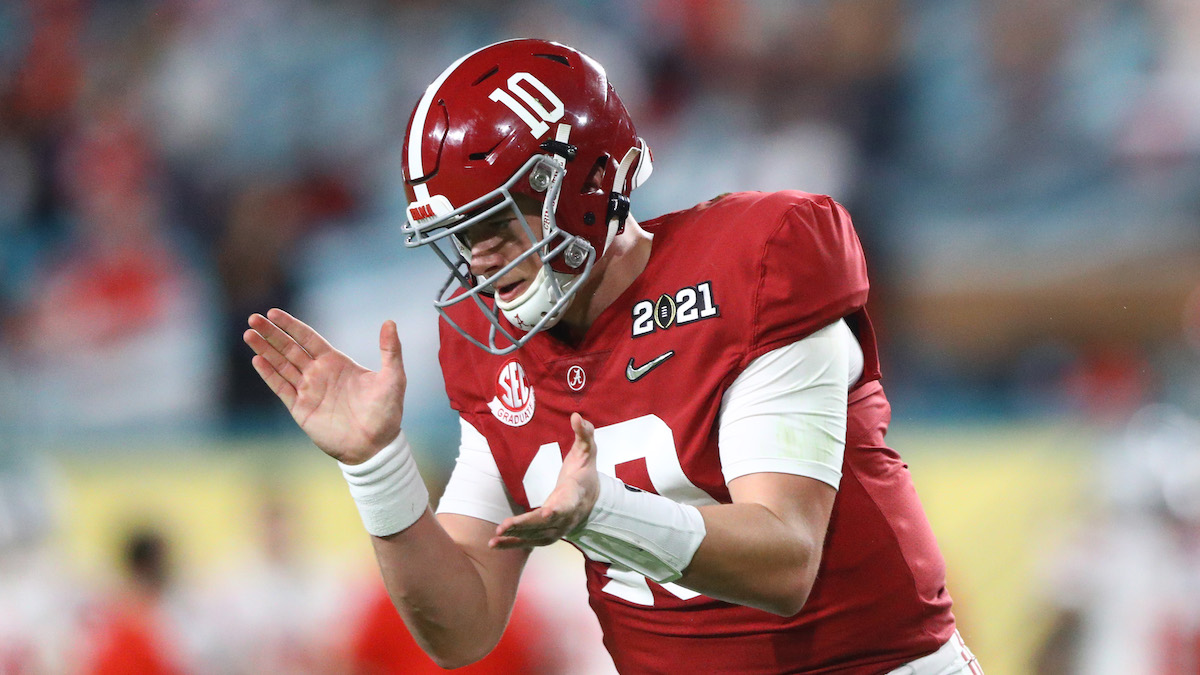 NFL Draft: Alabama Quarterback Mac Jones