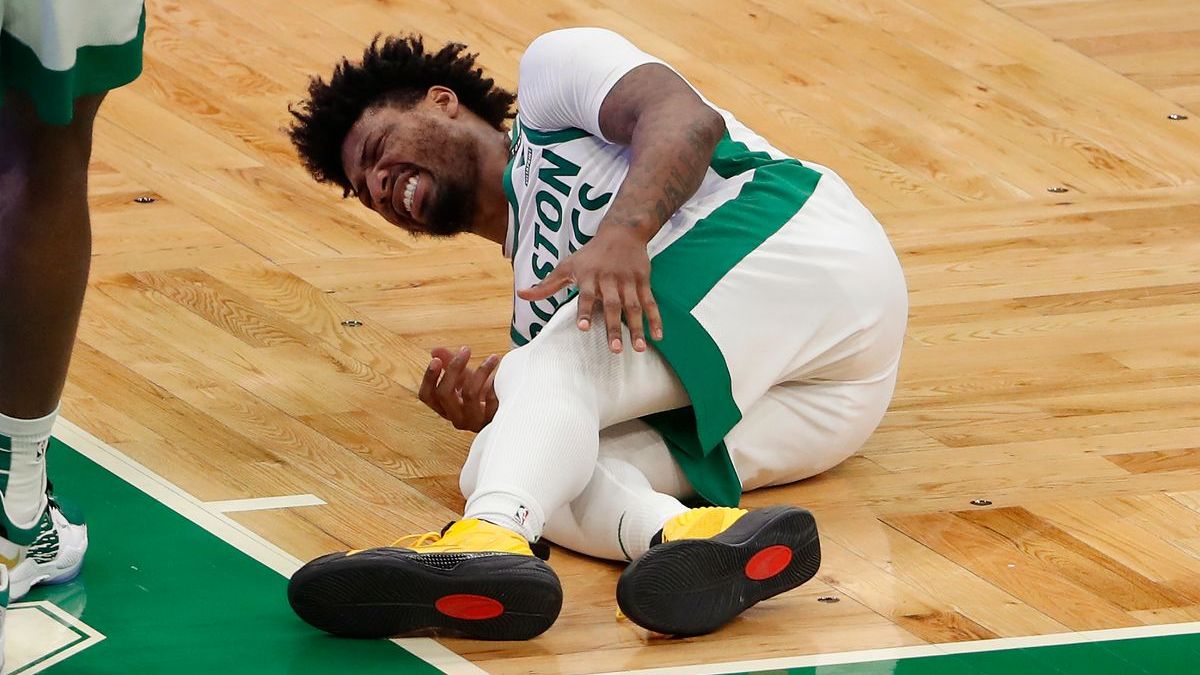 Boston Celtics guard Marcus Smart
