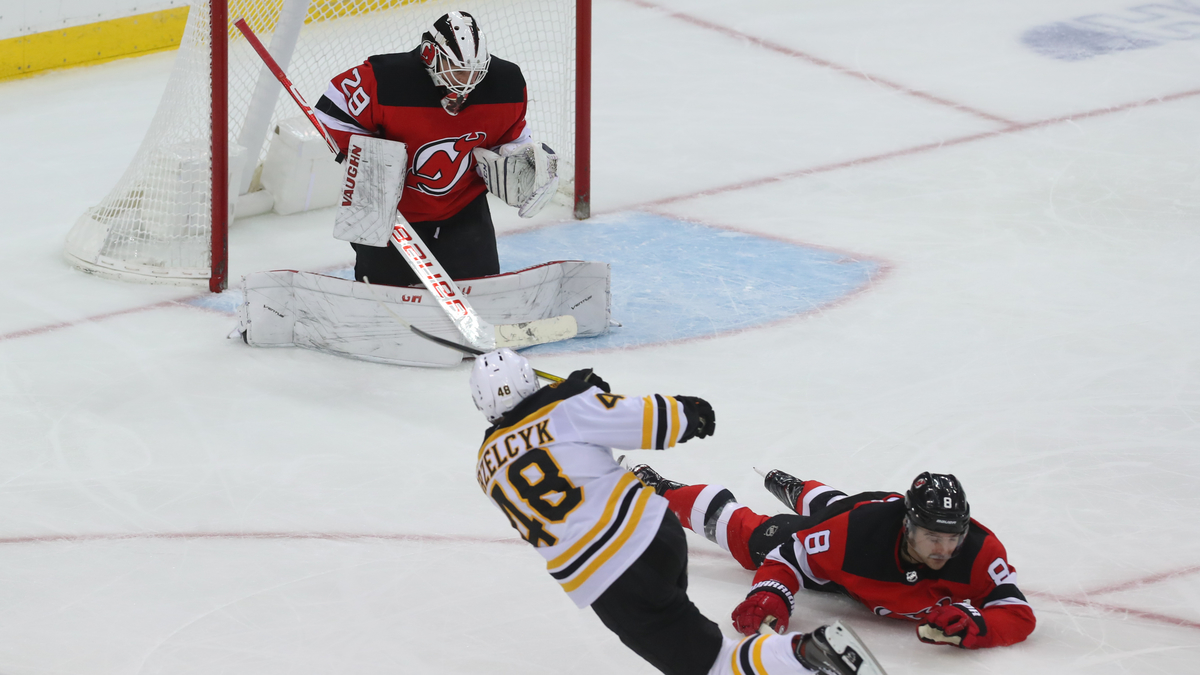 Boston Bruins defenseman Matt Grzelcyk
