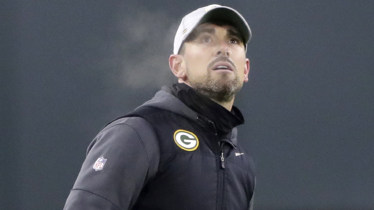 Packers head coach Matt LaFleur