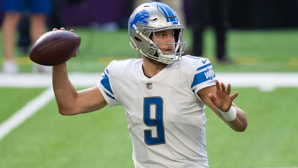 Detroit Lions quarterback Matthew Stafford