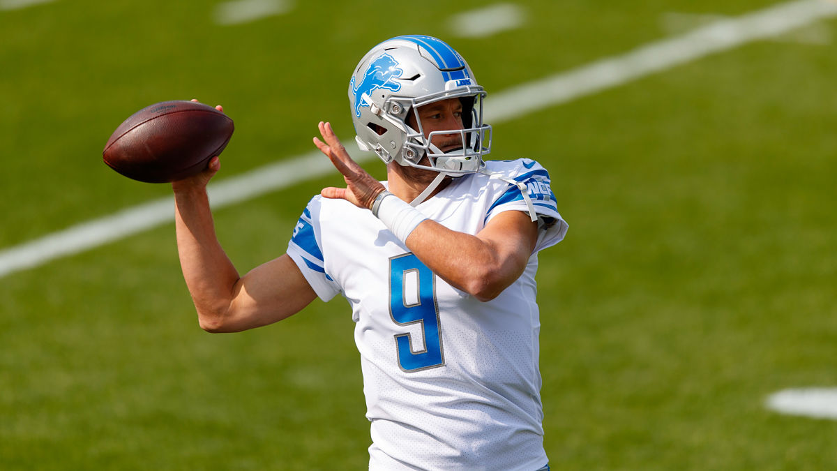 Detroit Lions quarterback Matthew Stafford