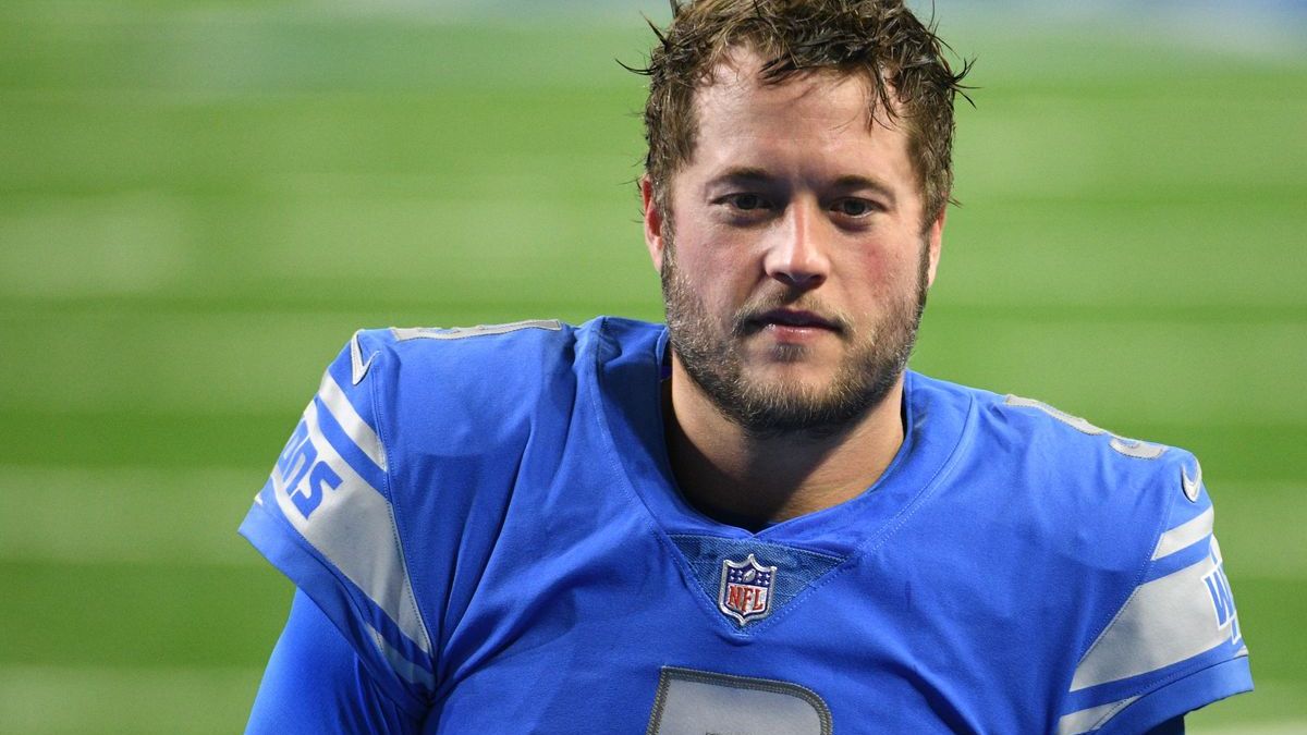 Detroit Lions quarterback Matthew Stafford