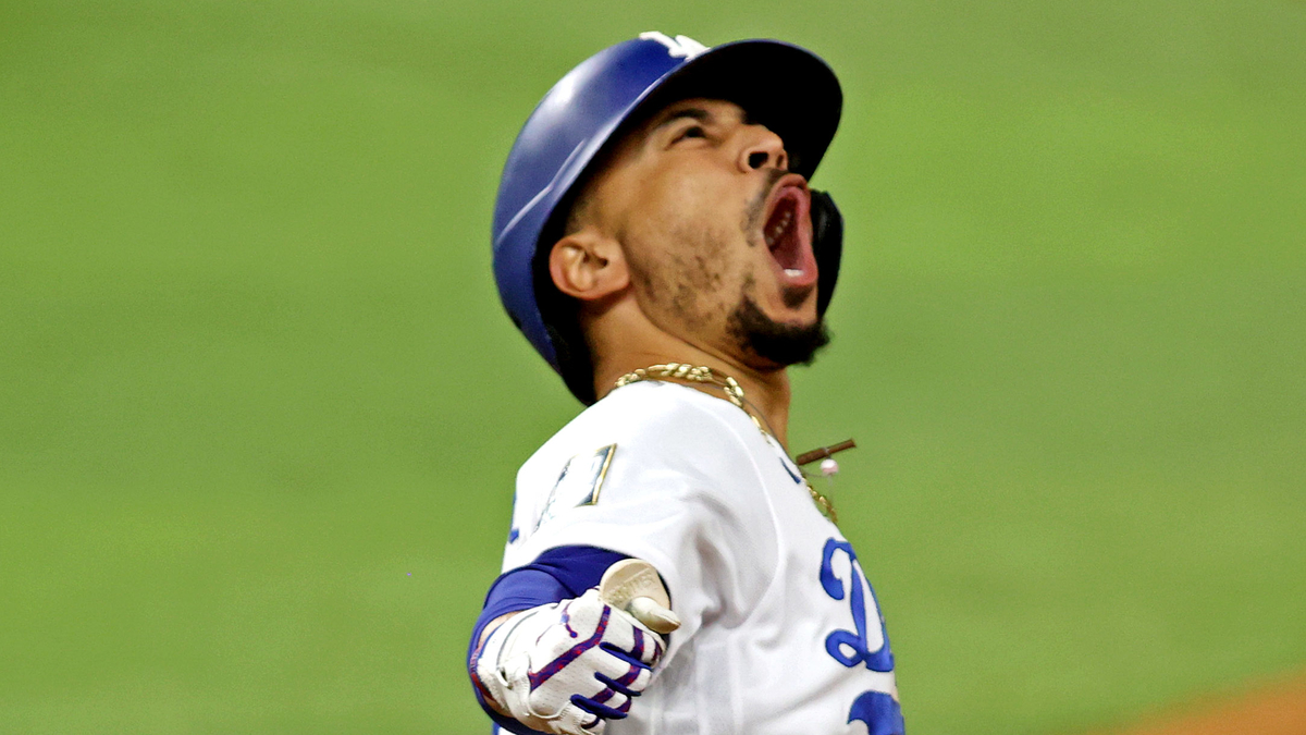Los Angeles Dodgers outfielder Mookie Betts