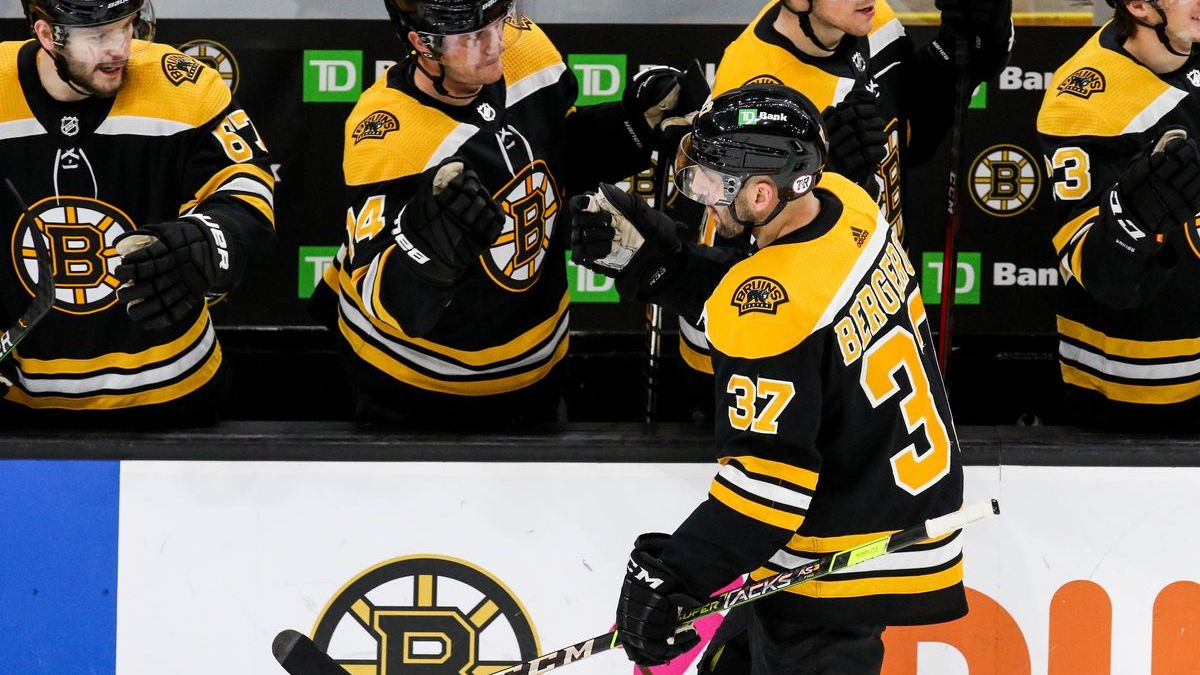 Boston Bruins center Patrice Bergeron