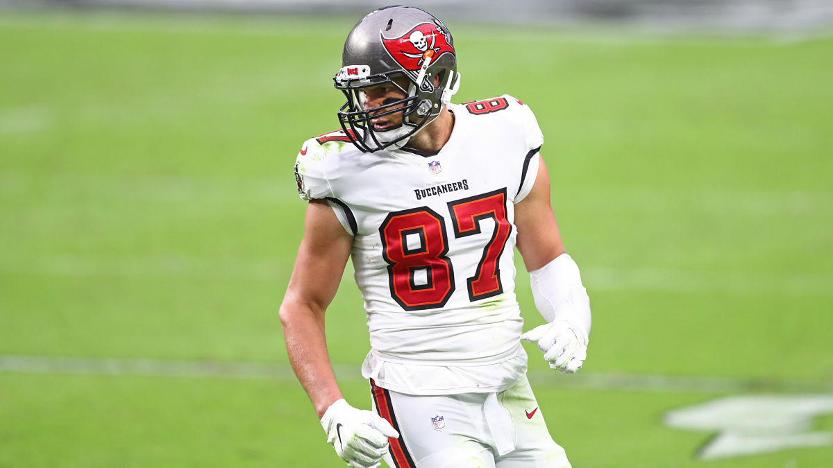 Tampa Bay Buccaneers tight end Rob Gronkowski