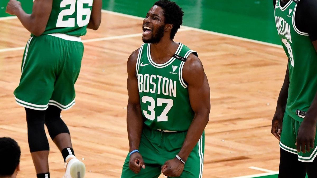 Boston Celtics forward Semi Ojeleye