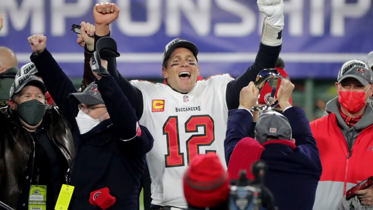 Tampa Bay Buccaneers quarterback Tom Brady