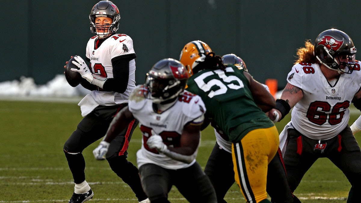 Buccaneers quarterback Tom Brady