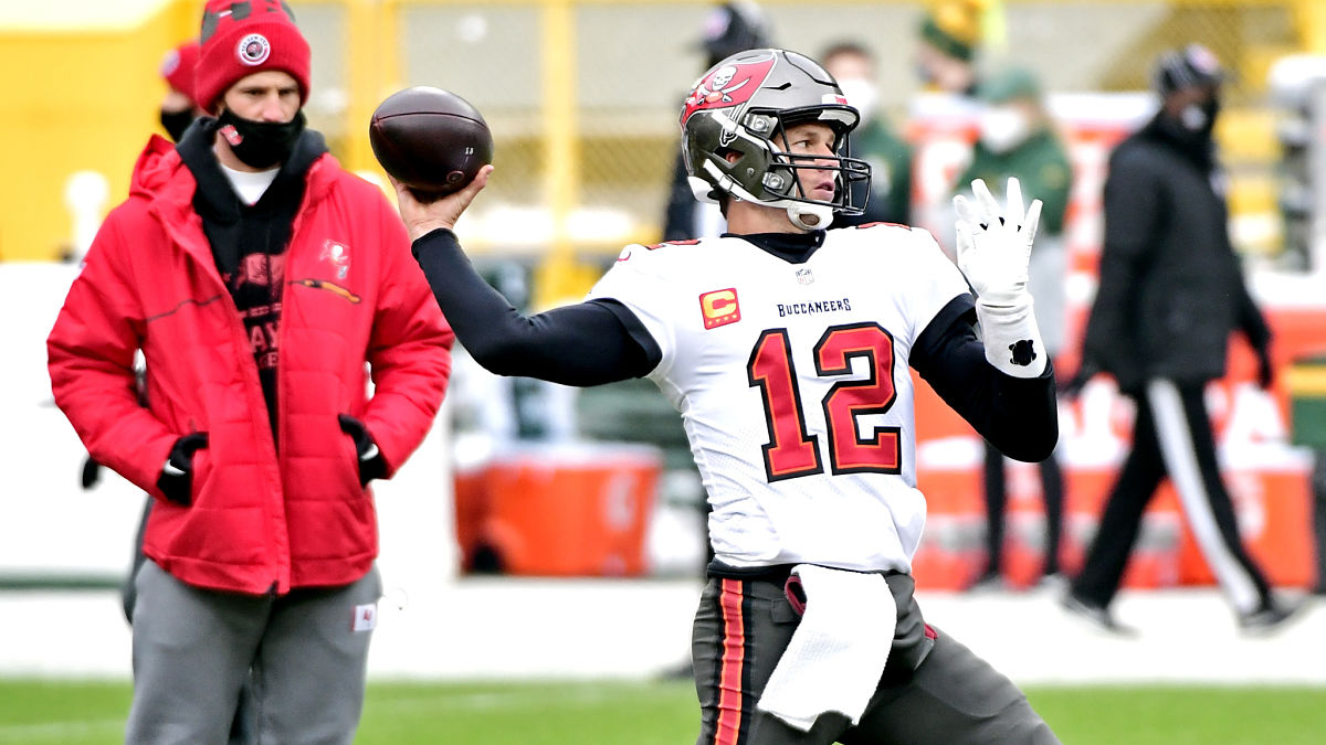 Tampa Bay Buccaneers quarterback Tom Brady