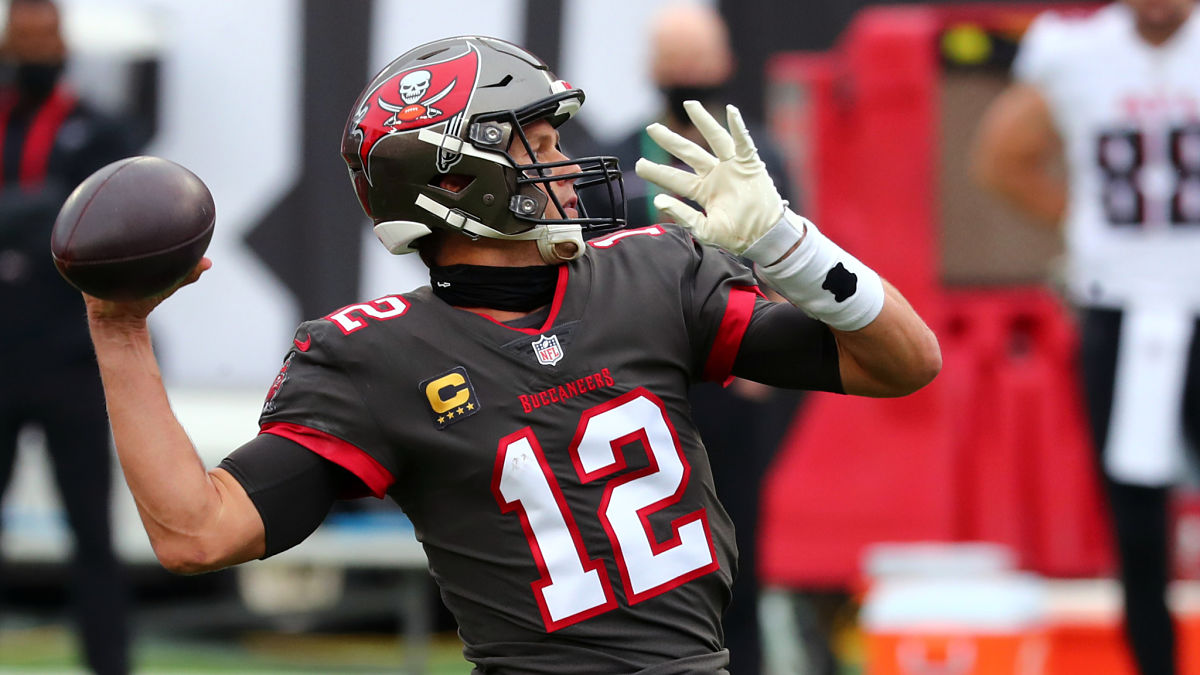 Tampa Bay Buccaneers quarterback Tom Brady