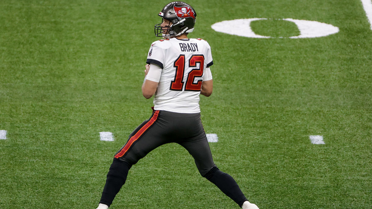 Tampa Bay Buccaneers quarterback Tom Brady