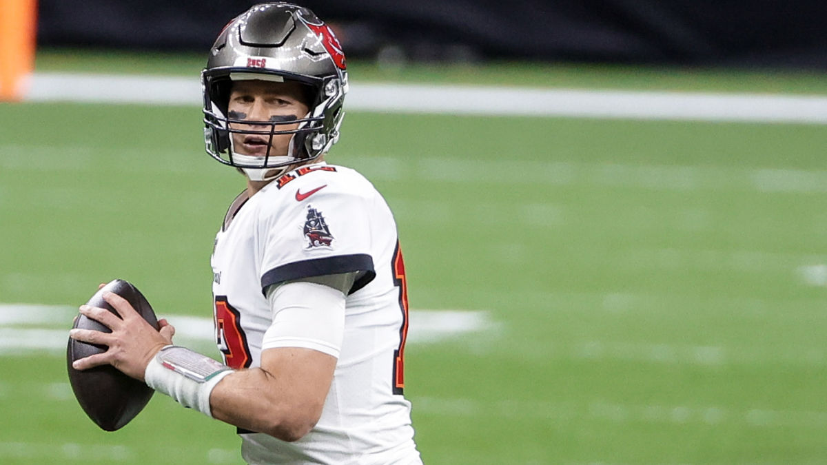 Tampa Bay Buccaneers quarterback Tom Brady