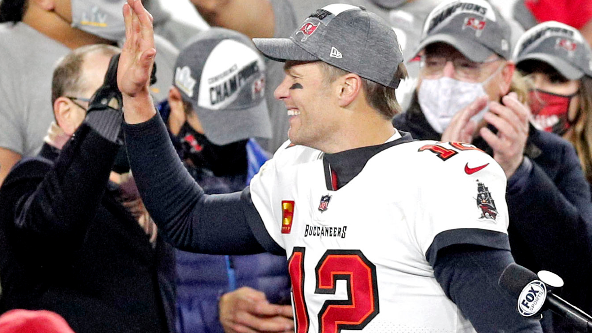 Tampa Bay Buccaneers quarterback Tom Brady