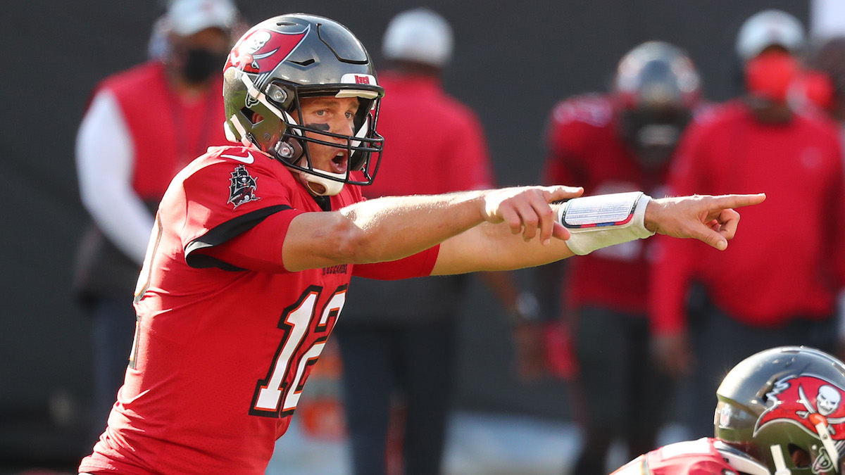 Buccaneers quarterback Tom Brady