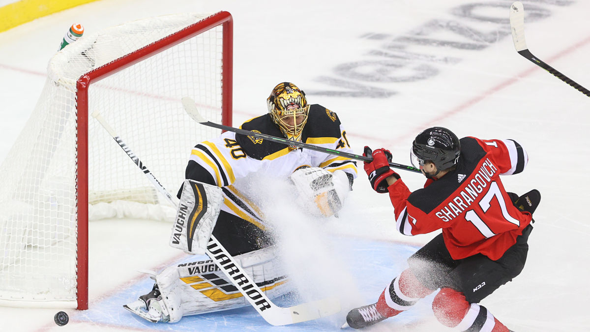 Boston Bruins goalie Tuukka Rask