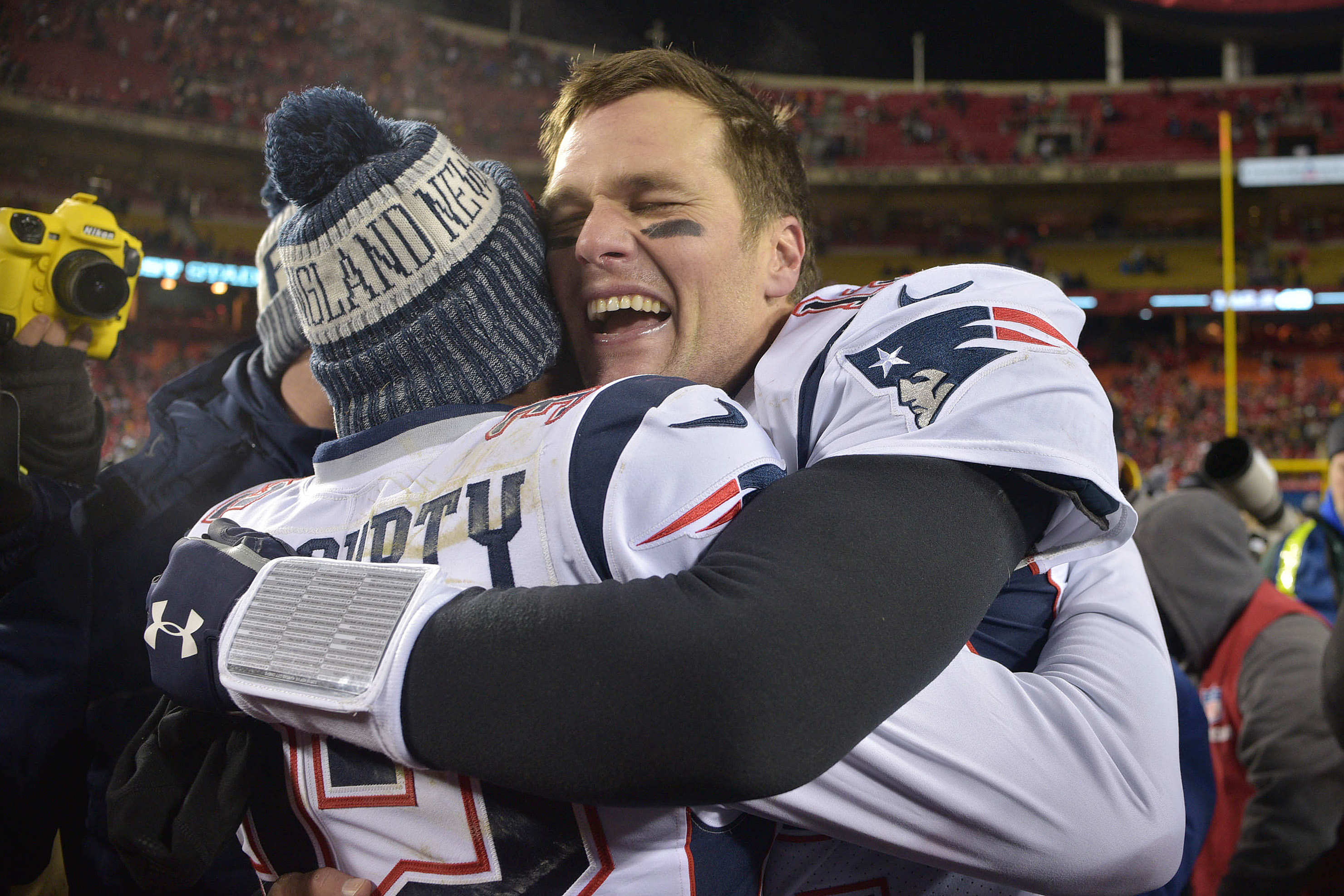 New England Patriots quarterback Tom Brady