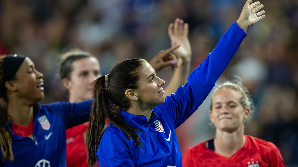 United States forward Alex Morgan