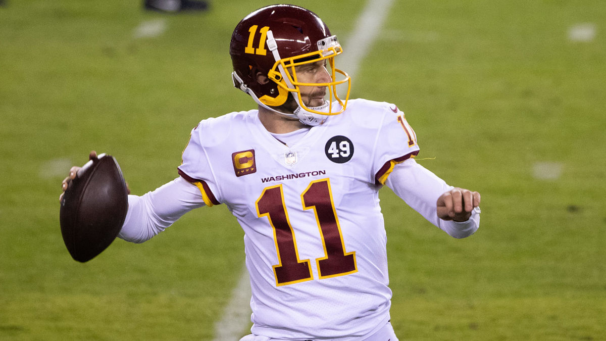 Washington Football Team quarterback Alex Smith