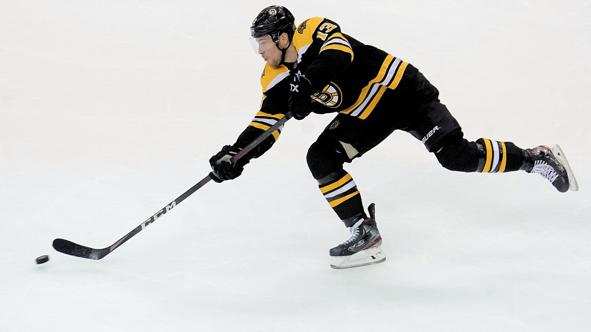 Boston Bruins forward Charlie Coyle