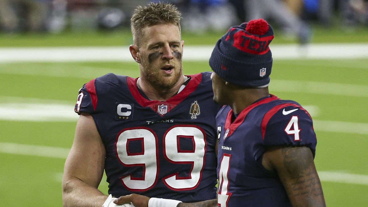 J.J. Watt and Deshaun Watson