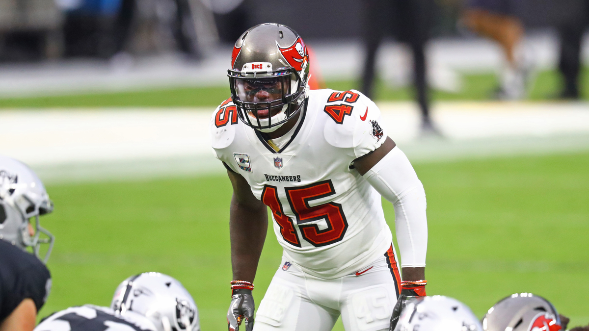 Tampa Bay Buccaneers linebacker Devin White
